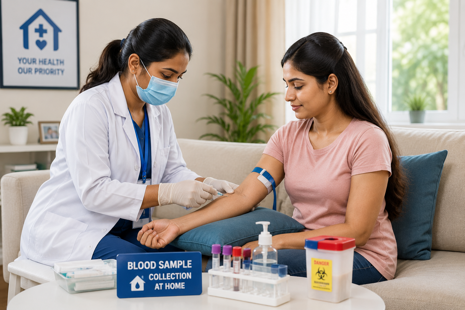 Blood Sample Collection at Home
